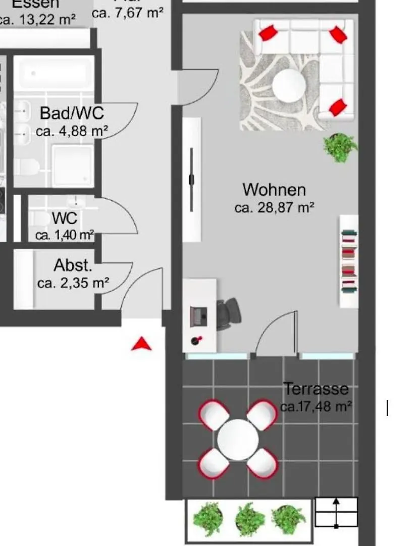 Munich M Zone, Quiet Large Living Room, Terrace 0*,